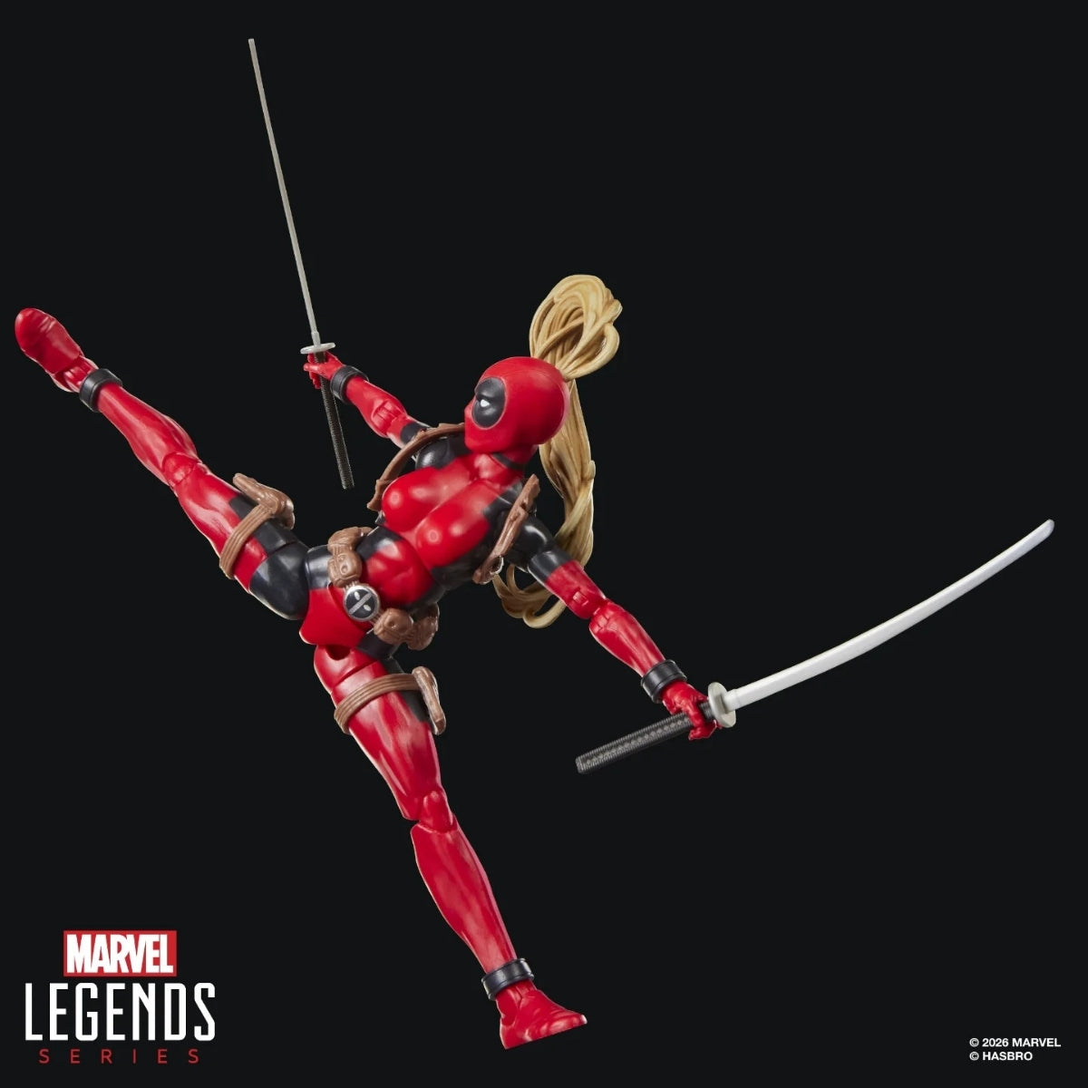 Marvel Legends Lady Deadpool Action Figure (Marvel’s Box Build-A-Figure)