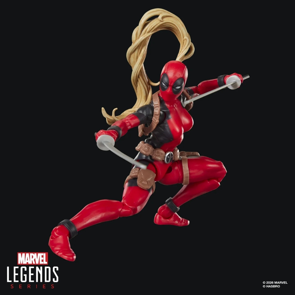 Marvel Legends Lady Deadpool Action Figure (Marvel’s Box Build-A-Figure)