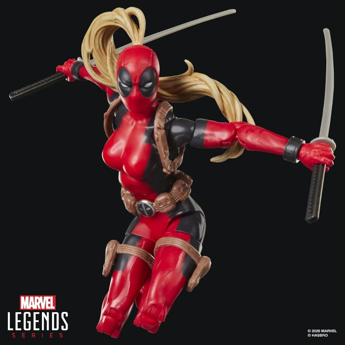 Marvel Legends Lady Deadpool Action Figure (Marvel’s Box Build-A-Figure)