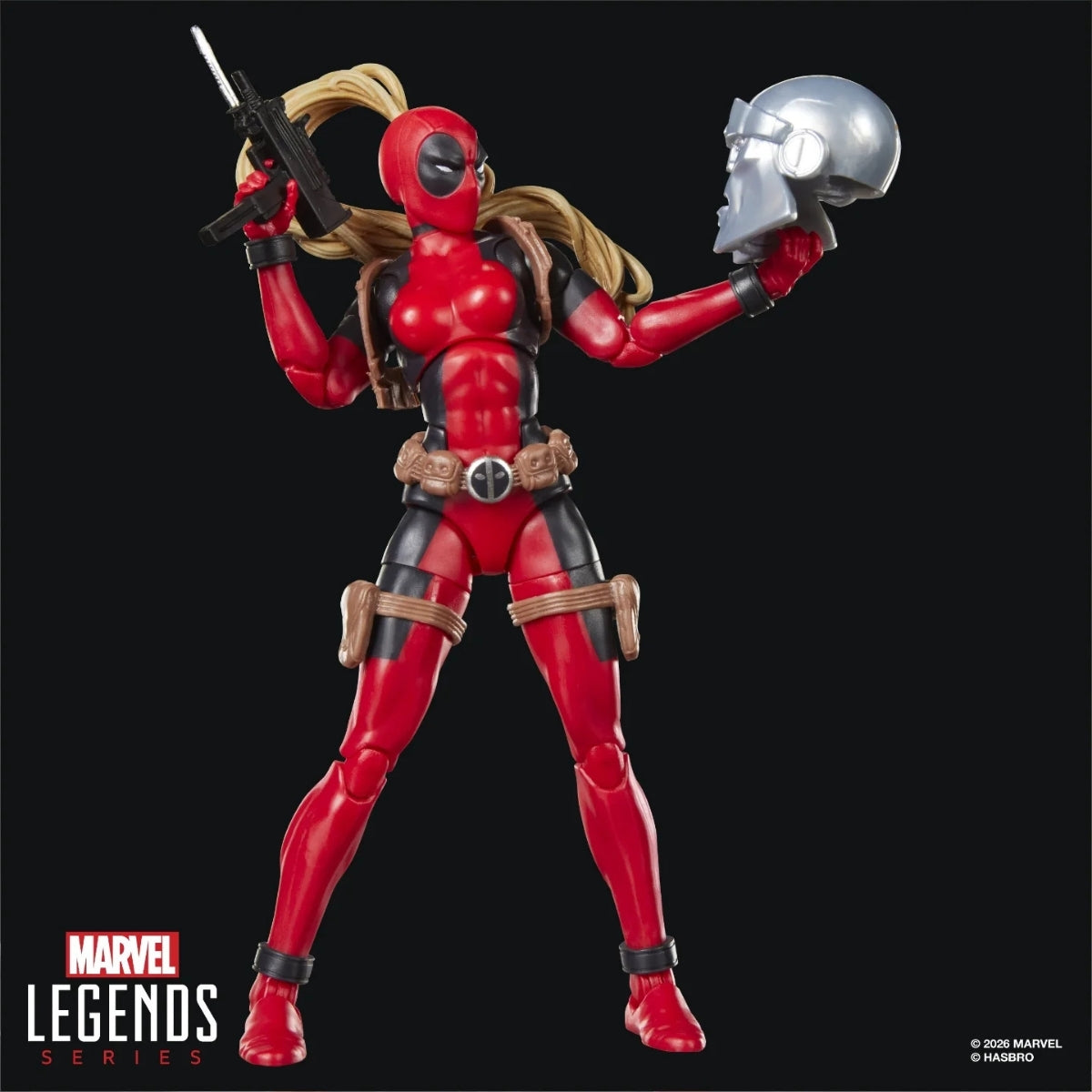 Marvel Legends Lady Deadpool Action Figure (Marvel’s Box Build-A-Figure)