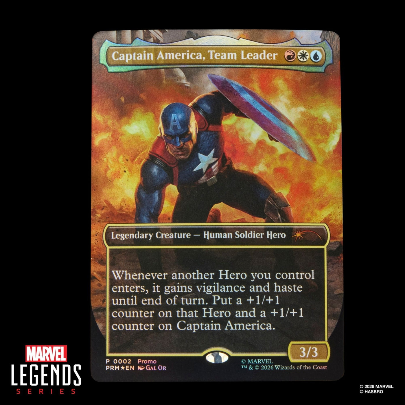 Marvel Legends Series Marvel Super Heroes Magic: The Gathering Captain America (Avengers: Twilight)