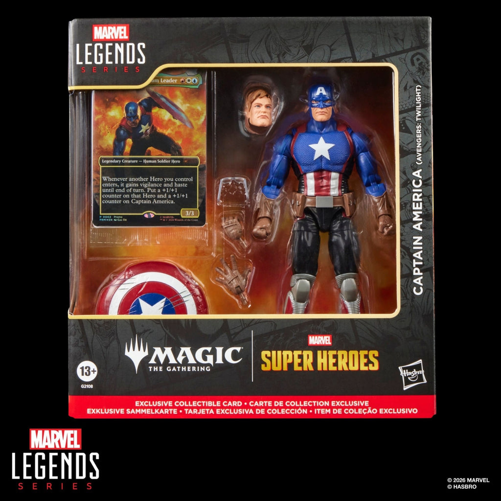 Marvel Legends Series Marvel Super Heroes Magic: The Gathering Captain America (Avengers: Twilight)