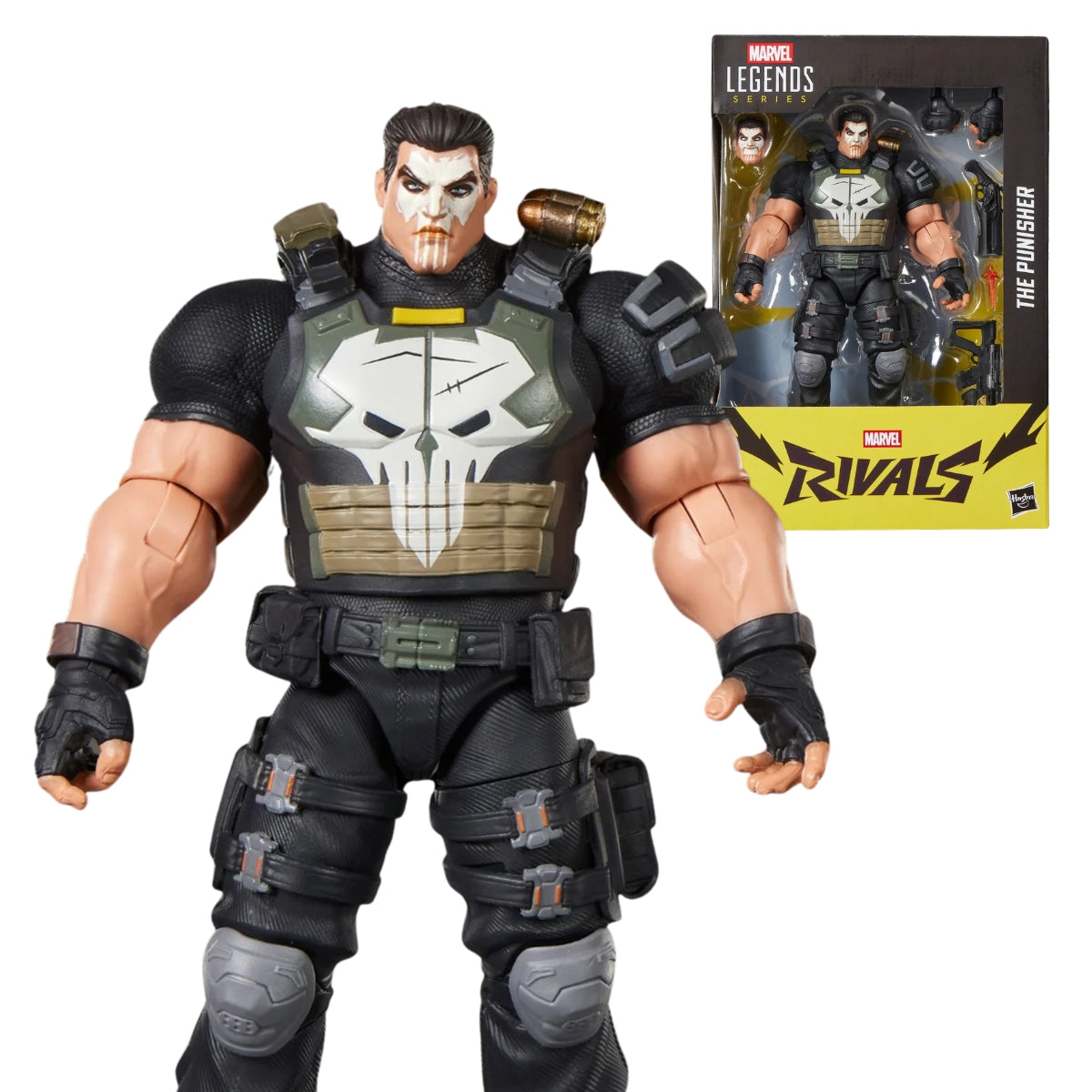 Marvel Legends Series Marvel Rivals The Punisher Deluxe Action Figure