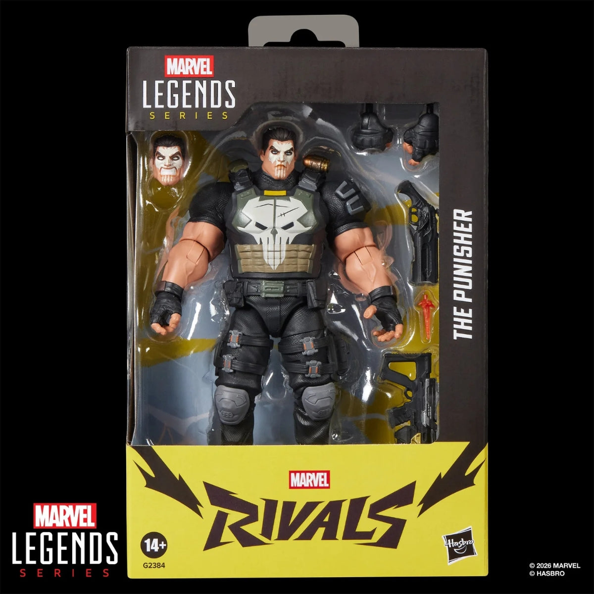 Marvel Legends Series Marvel Rivals The Punisher Deluxe Action Figure