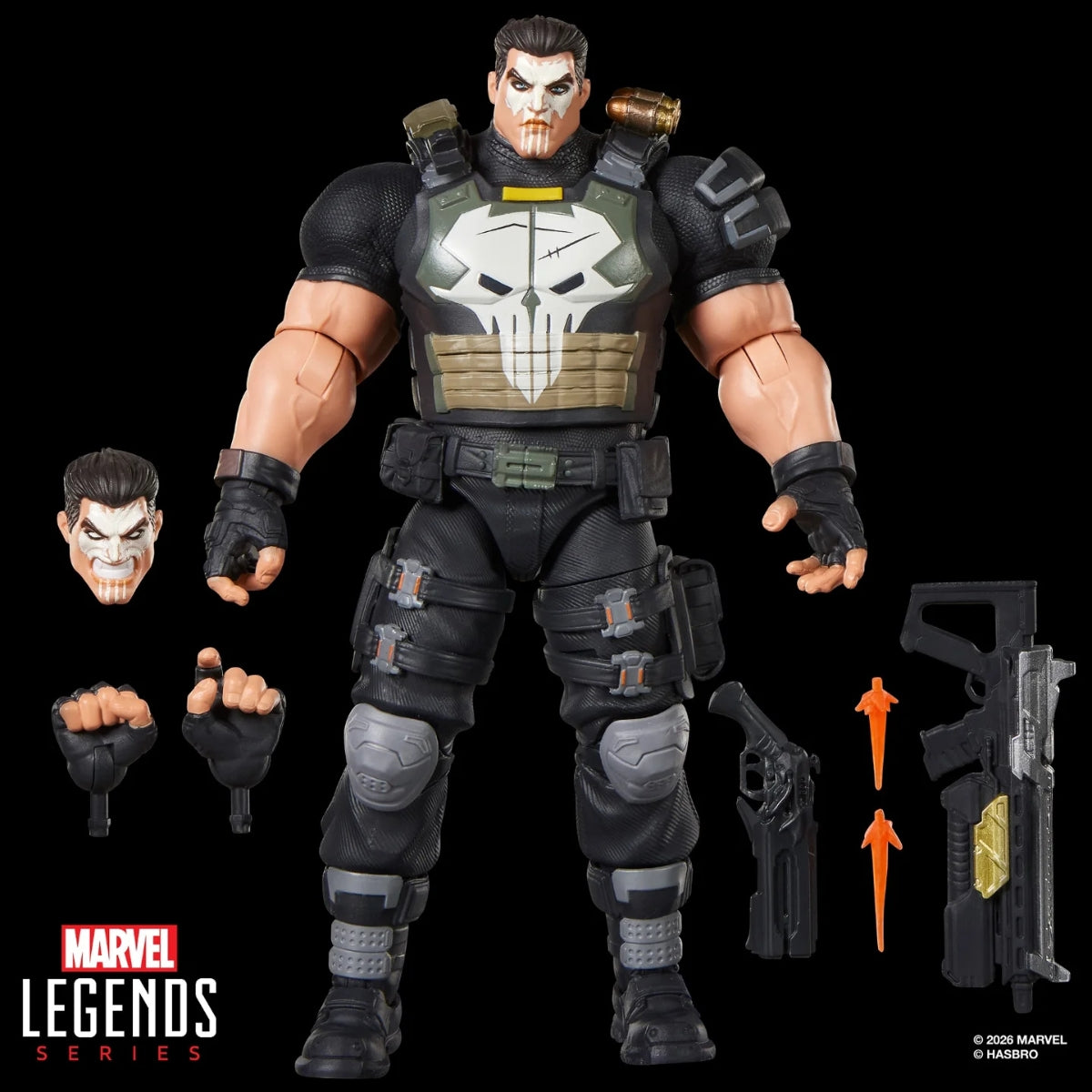 Marvel Legends Series Marvel Rivals The Punisher Deluxe Action