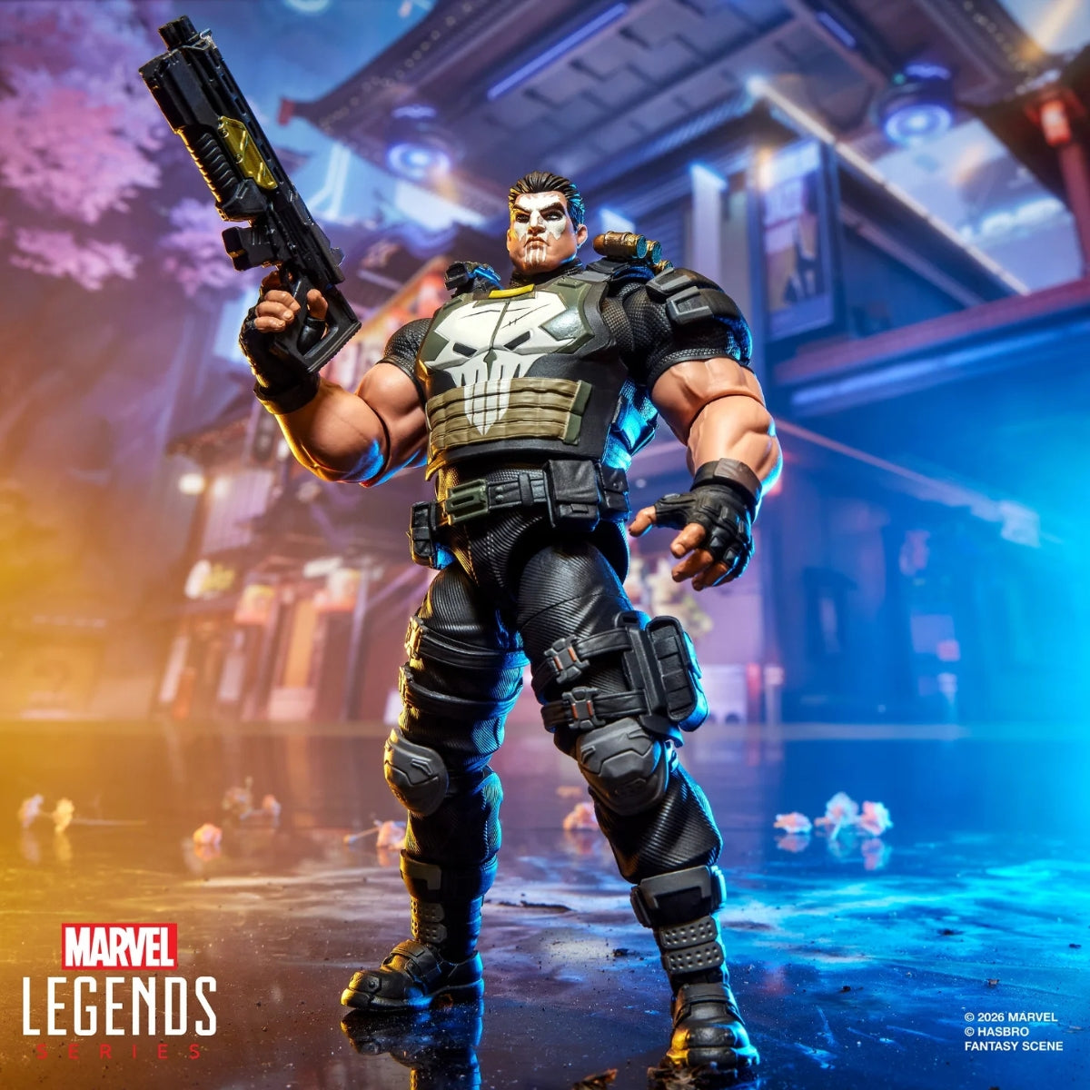 Marvel Legends Series Marvel Rivals The Punisher Deluxe Action Figure