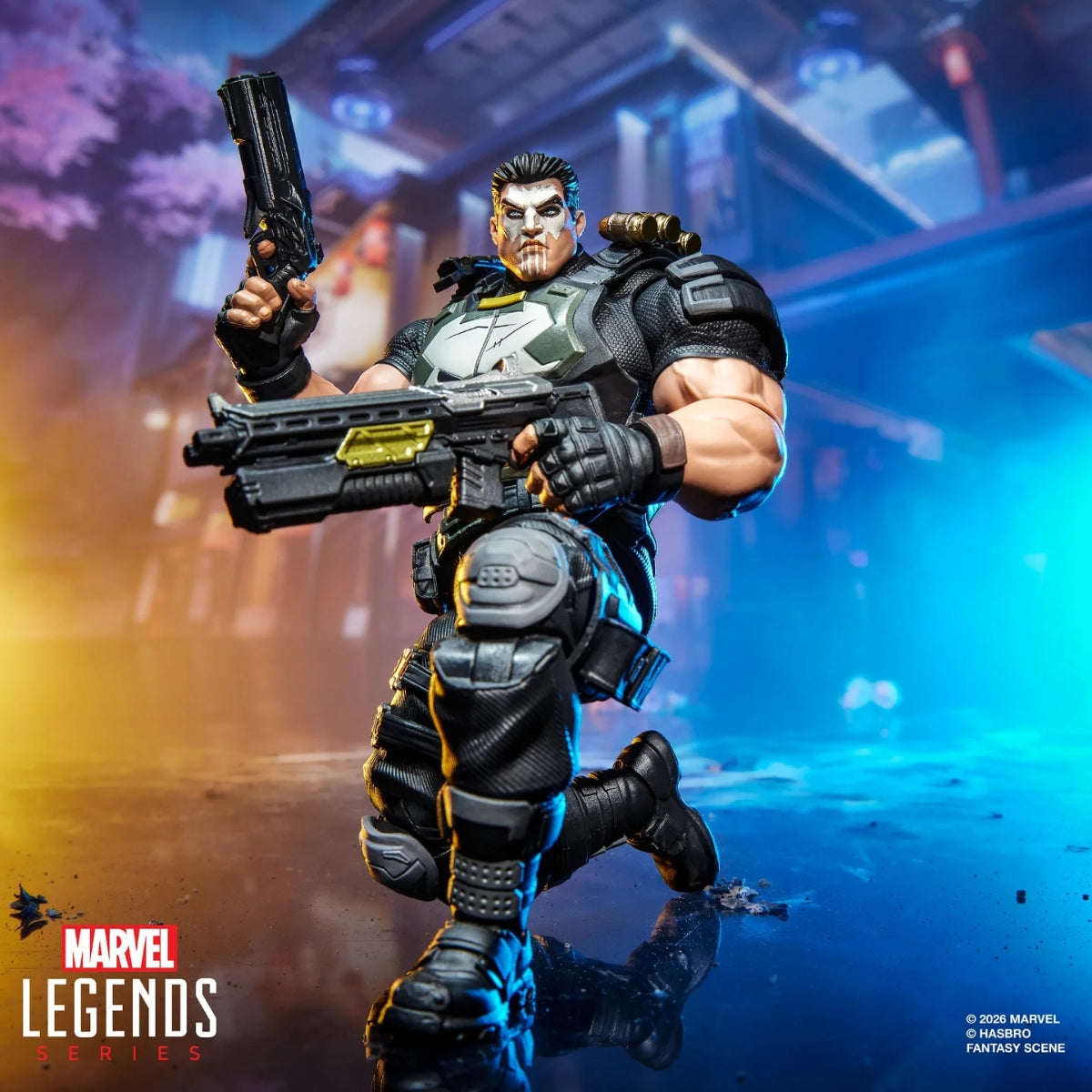 Marvel Legends Series Marvel Rivals The Punisher Deluxe Action Figure