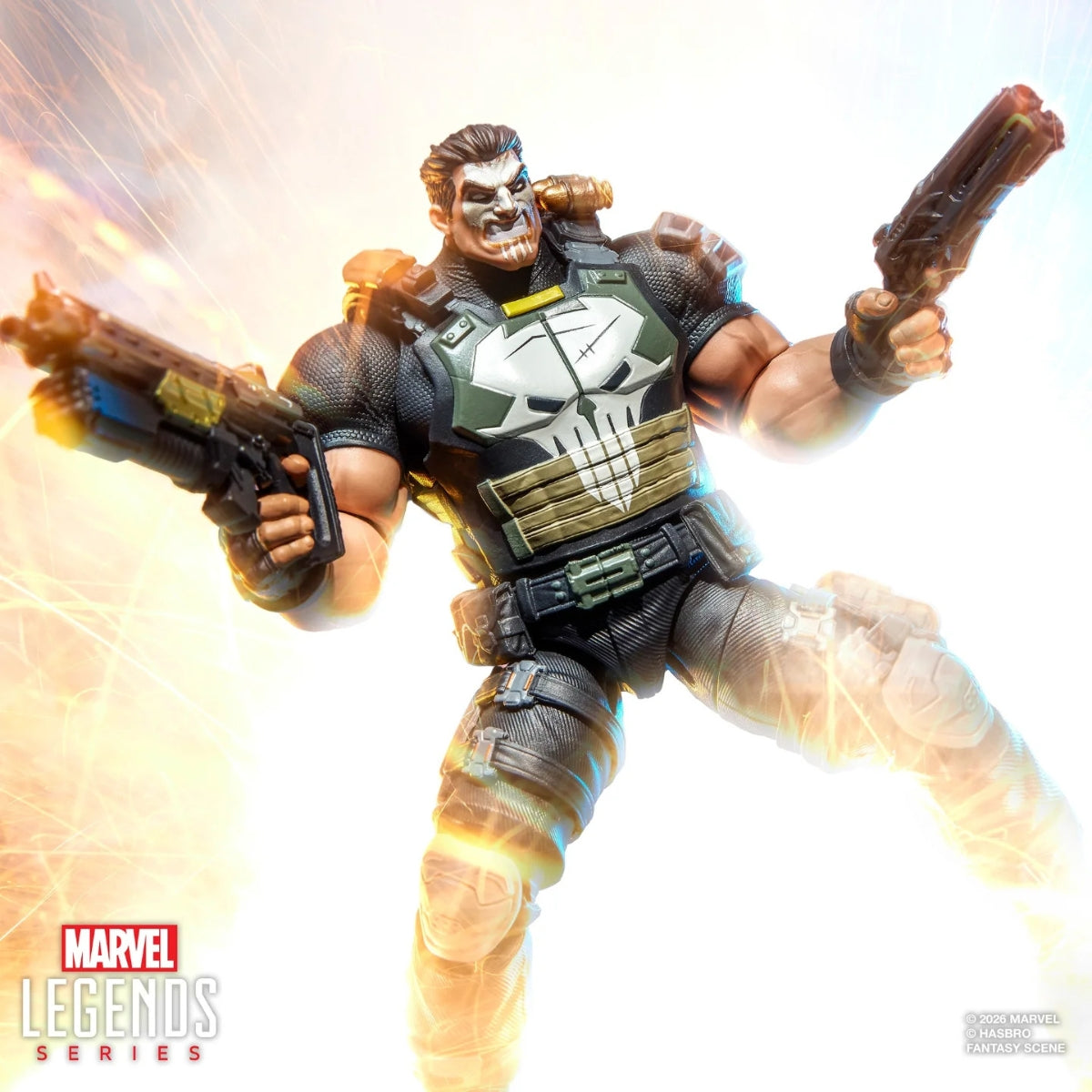 Marvel Legends Series Marvel Rivals The Punisher Deluxe Action Figure