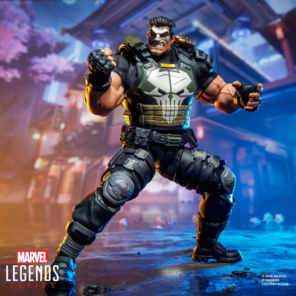 Marvel Legends Series Marvel Rivals The Punisher Deluxe Action Figure
