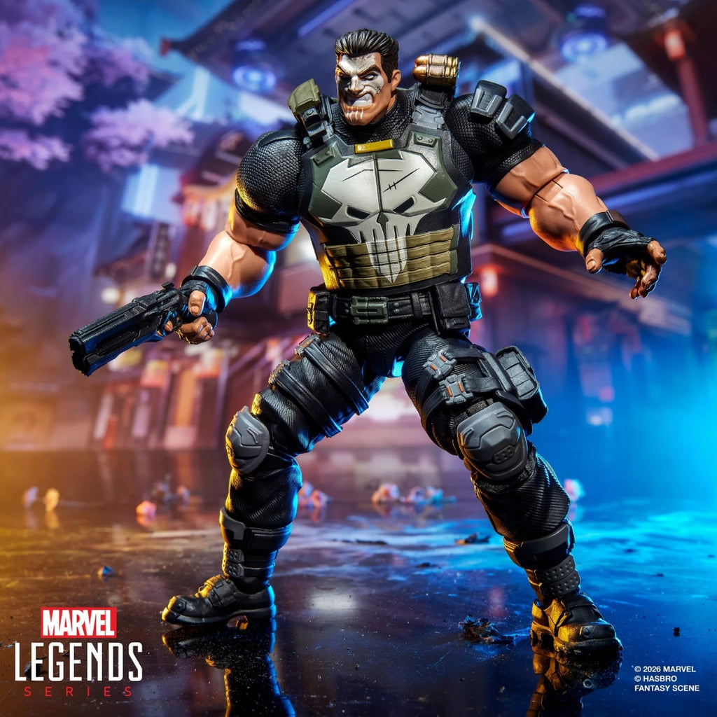 Marvel Legends Series Marvel Rivals The Punisher Deluxe Action Figure