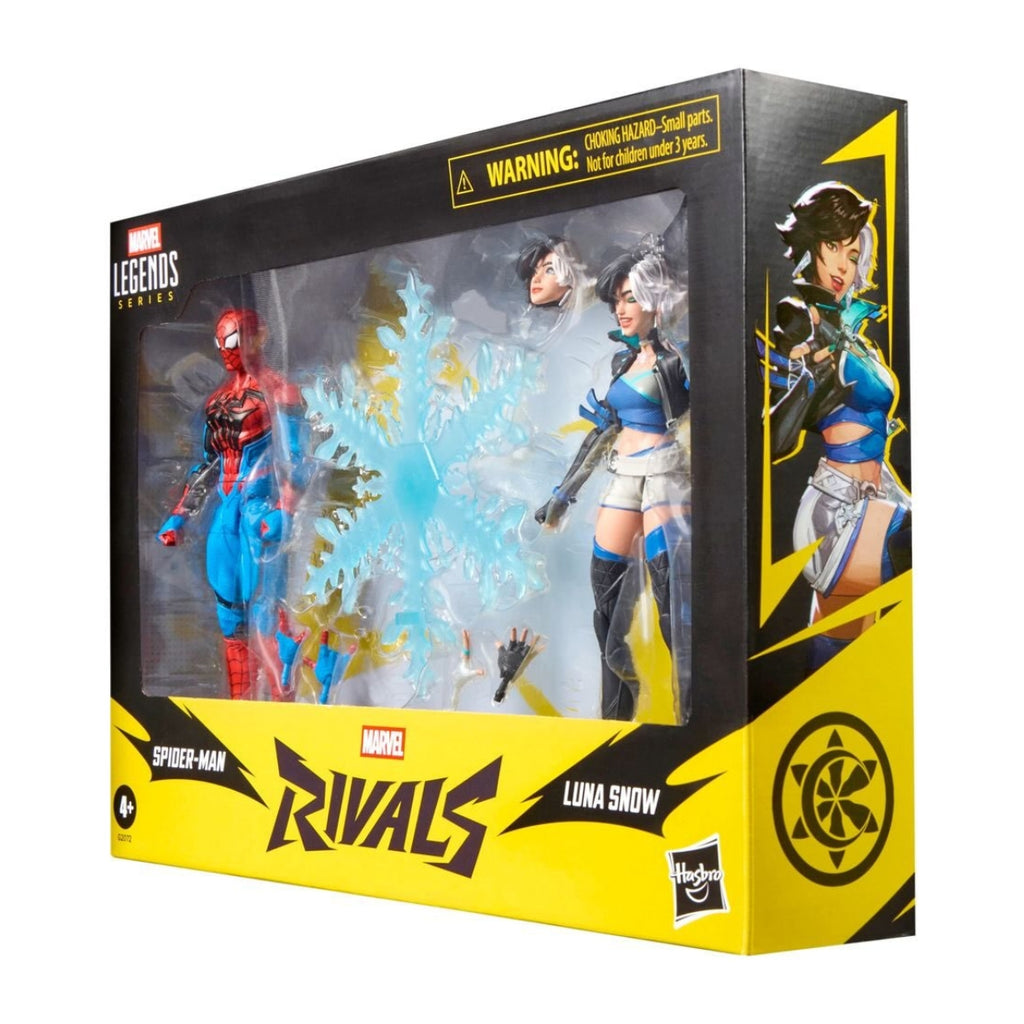 Marvel Legends Series Marvel Rivals Spider-Man and Luna Snow Two-Pack Action Figures