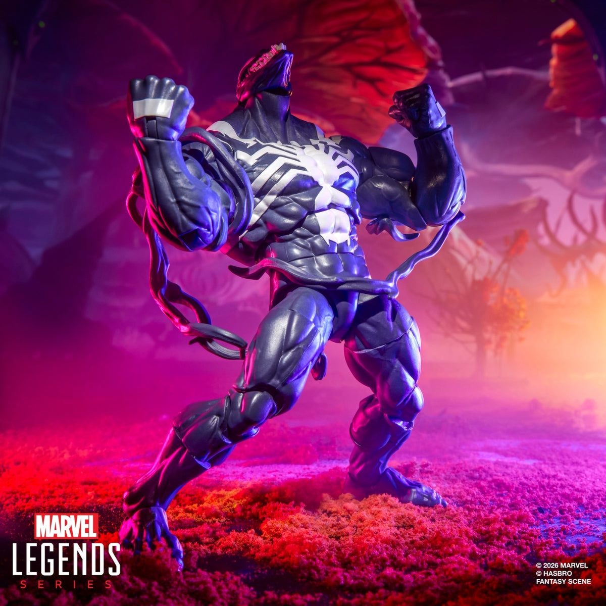 Marvel Legends Series Marvel Rivals Venom and Jeff the Land Shark Action Figures 2-Pack