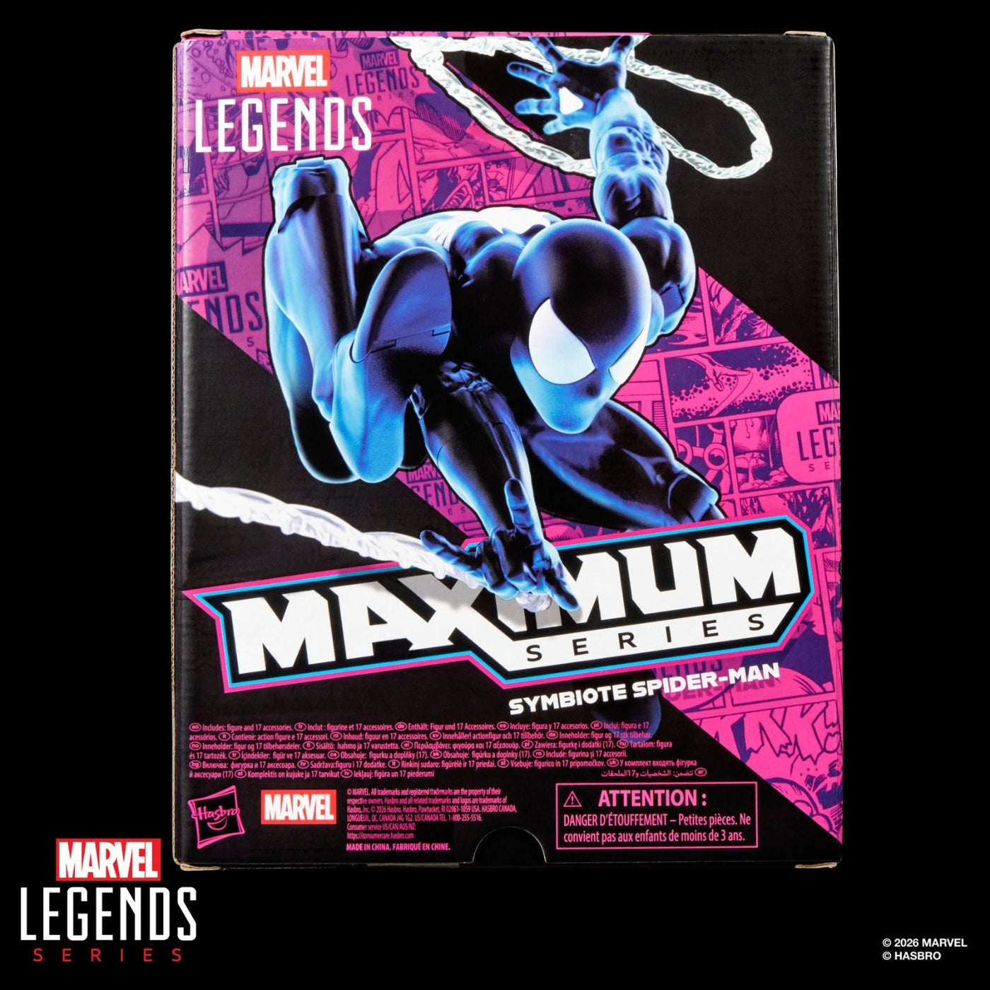 Marvel Legends Maximum Series Symbiote Spider-Man Action Figure