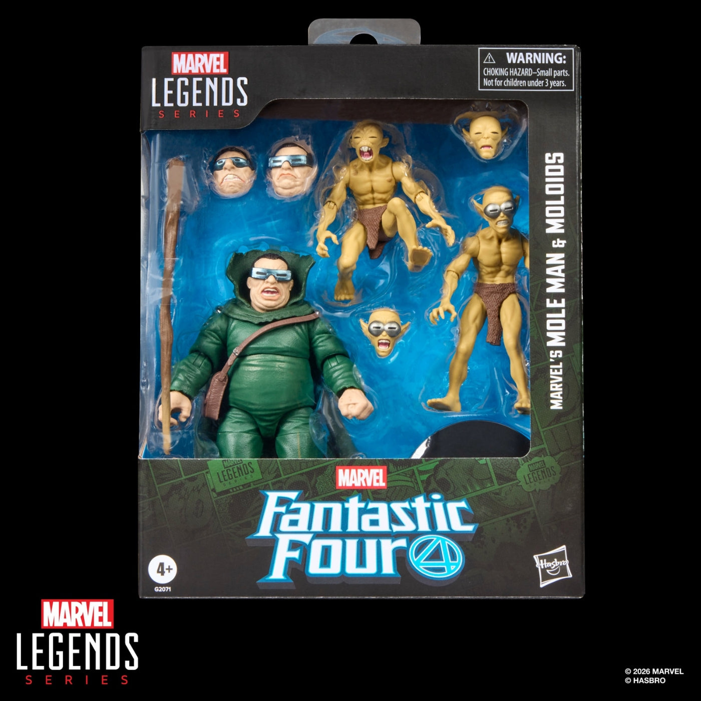 Marvel Legends Series Marvel’s Mole Man & Moloids Action Figures