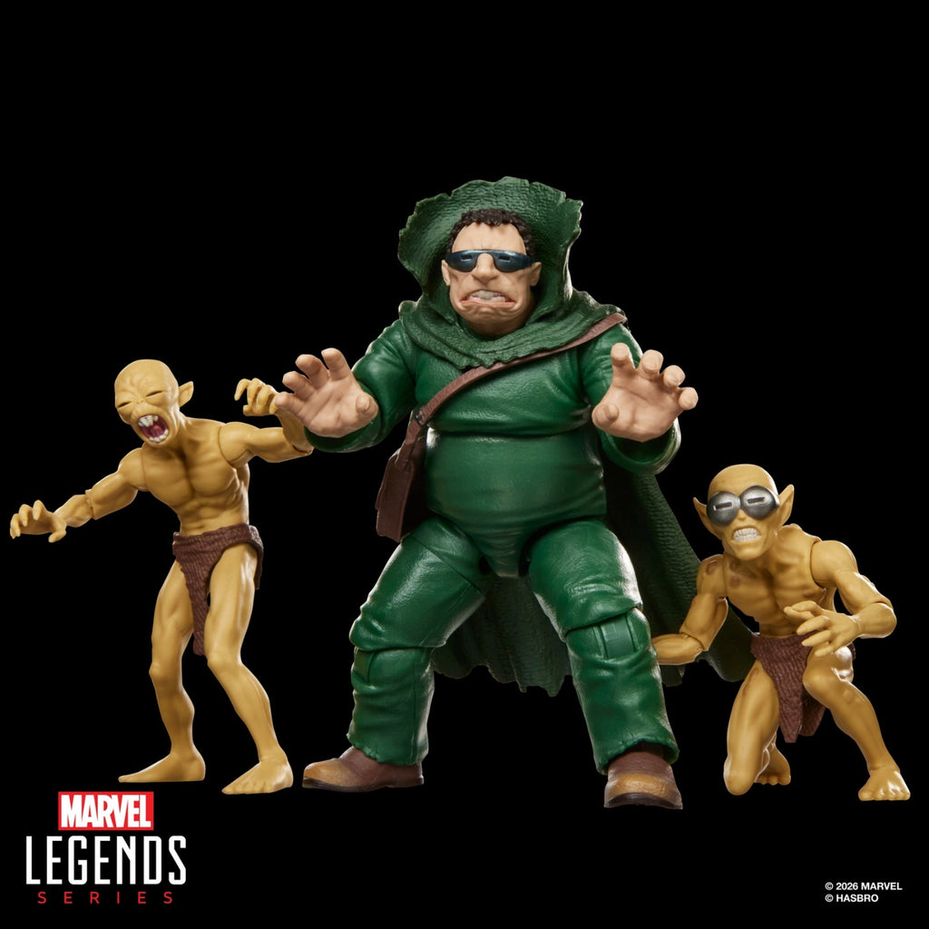 Marvel Legends Series Marvel’s Mole Man & Moloids Action Figures