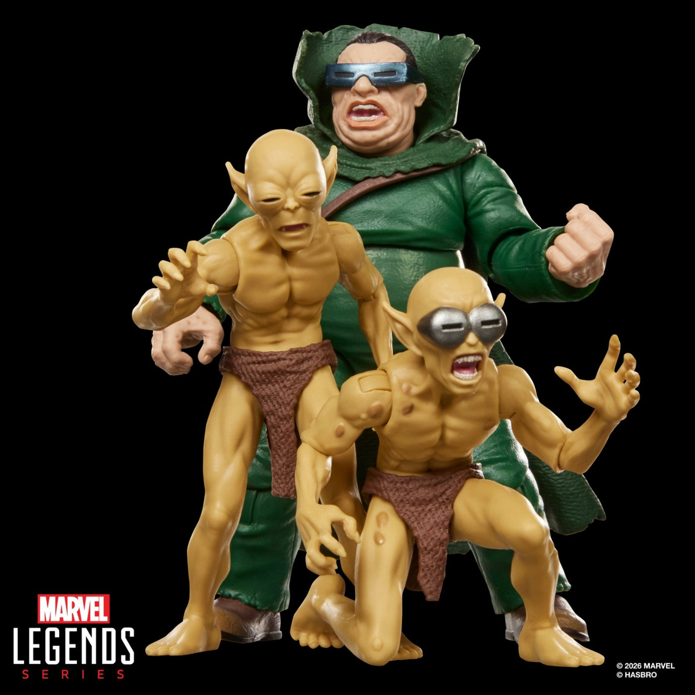 Marvel Legends Series Marvel’s Mole Man & Moloids Action Figures