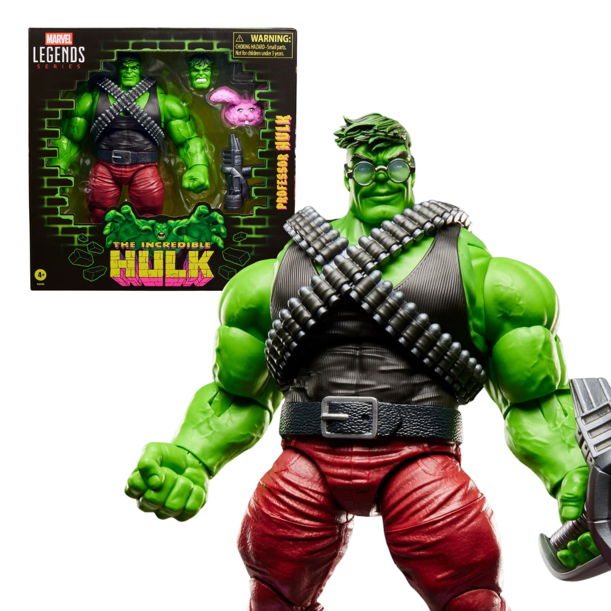 Marvel Legends the Incredible Hulk Professor Hulk Deluxe Action Figure