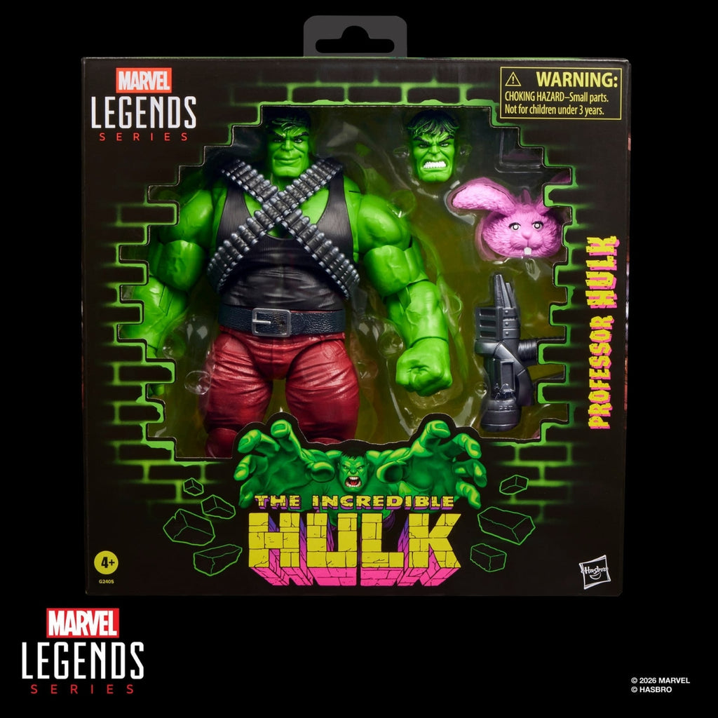 Marvel Legends the Incredible Hulk Professor Hulk Deluxe Action Figure