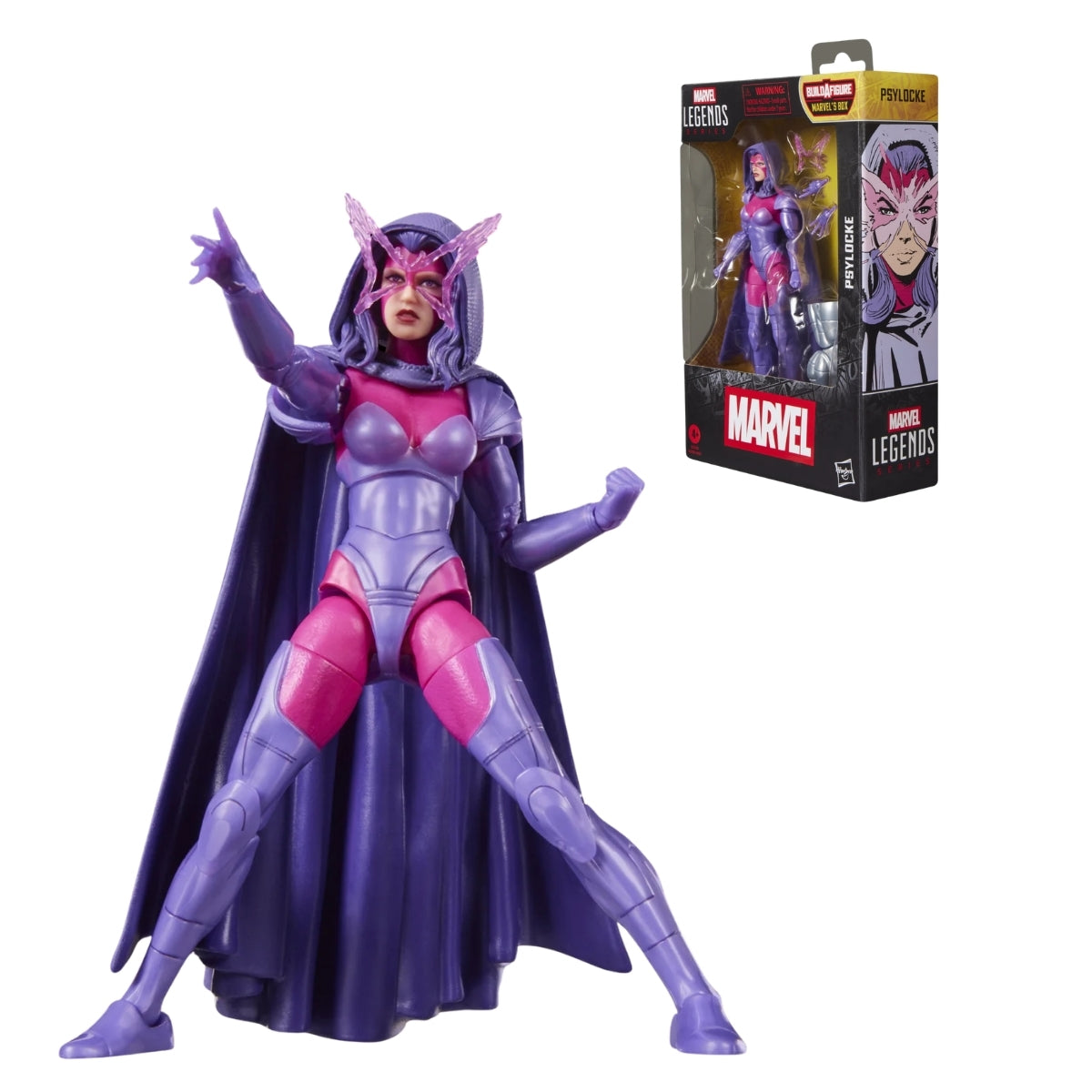 Marvel Legends Psylocke Action Figure (Marvel’s Box Build-A-Figure)