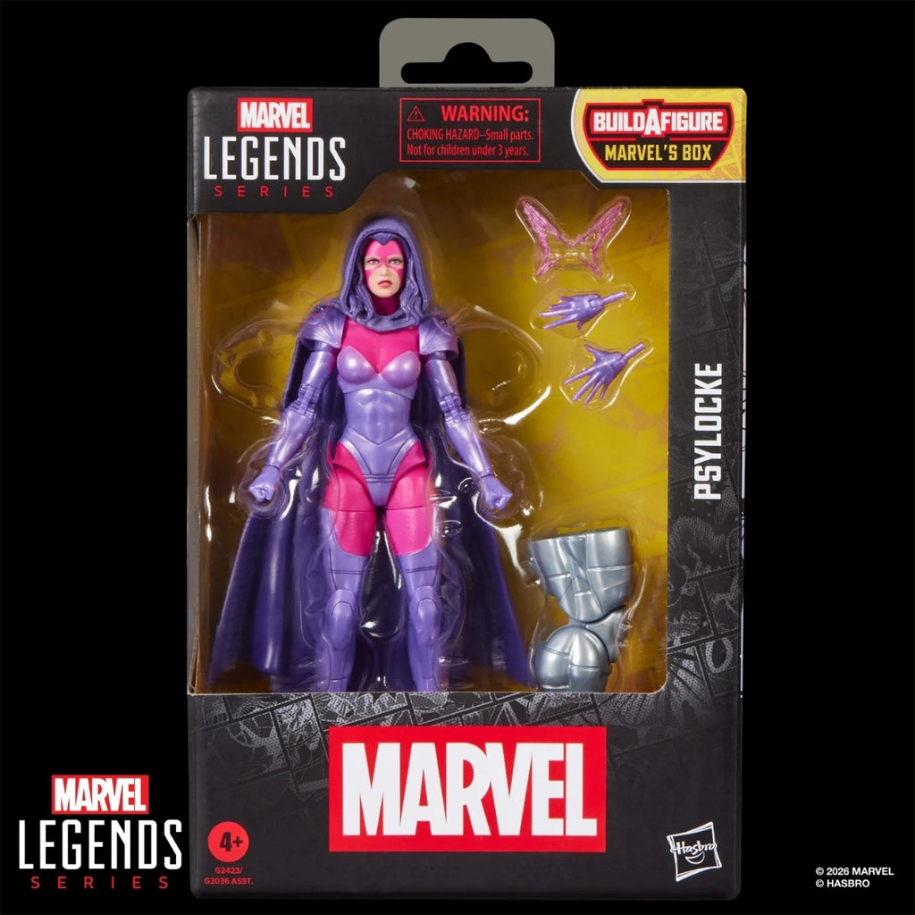 Marvel Legends Psylocke Action Figure (Marvel’s Box Build-A-Figure)