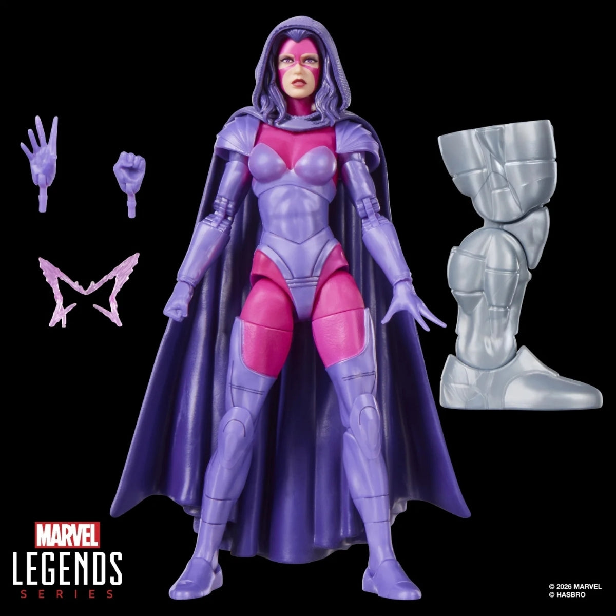 Marvel Legends Psylocke Action Figure (Marvel's Box Build-A-Figure
