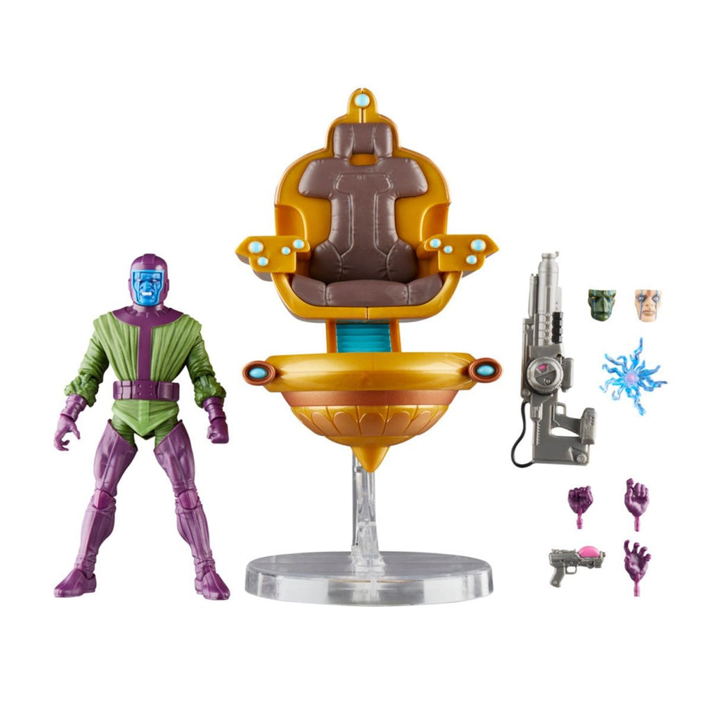Marvel Legends Series Kang the Conqueror with Throne Deluxe Action Figure