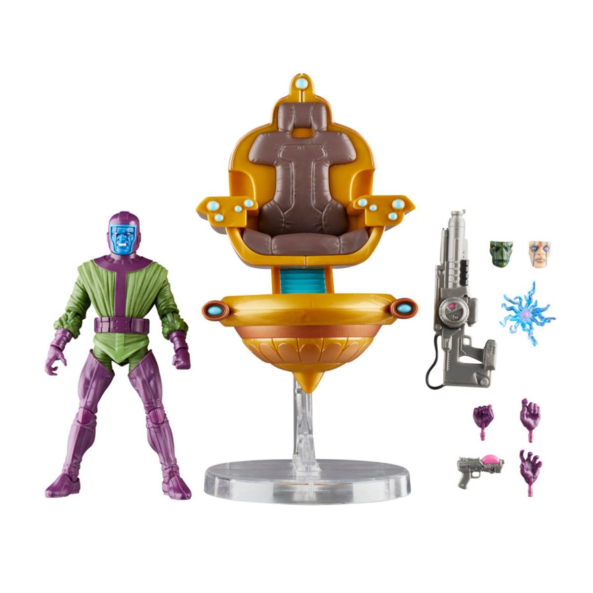 Marvel Legends Series Kang the Conqueror with Throne Deluxe Action Figure