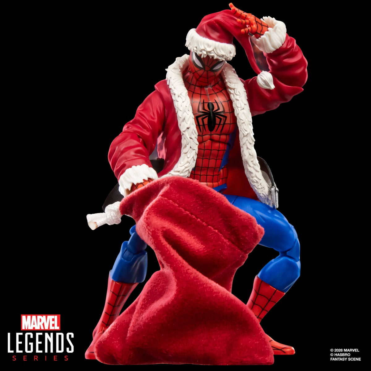 Marvel Legends Series Santa Spider-Man (Marvel Holiday Special) Action Figure