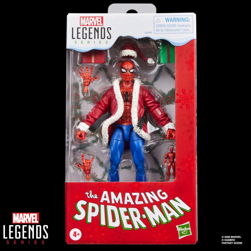 Marvel Legends Series Santa Spider-Man (Marvel Holiday Special) Action Figure