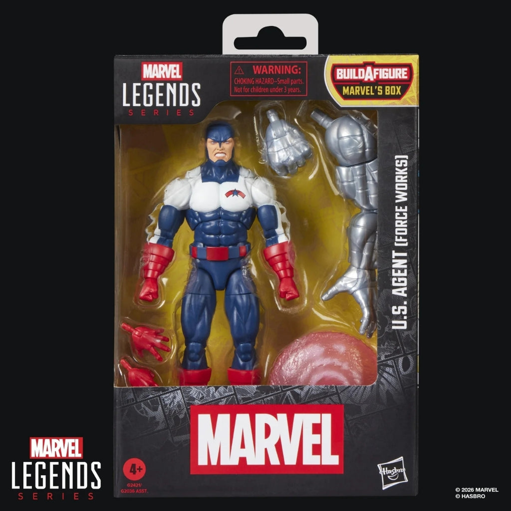 Marvel Legends U.S. Agent, Force Works Action Figure (Marvel’s Box Build-A-Figure)