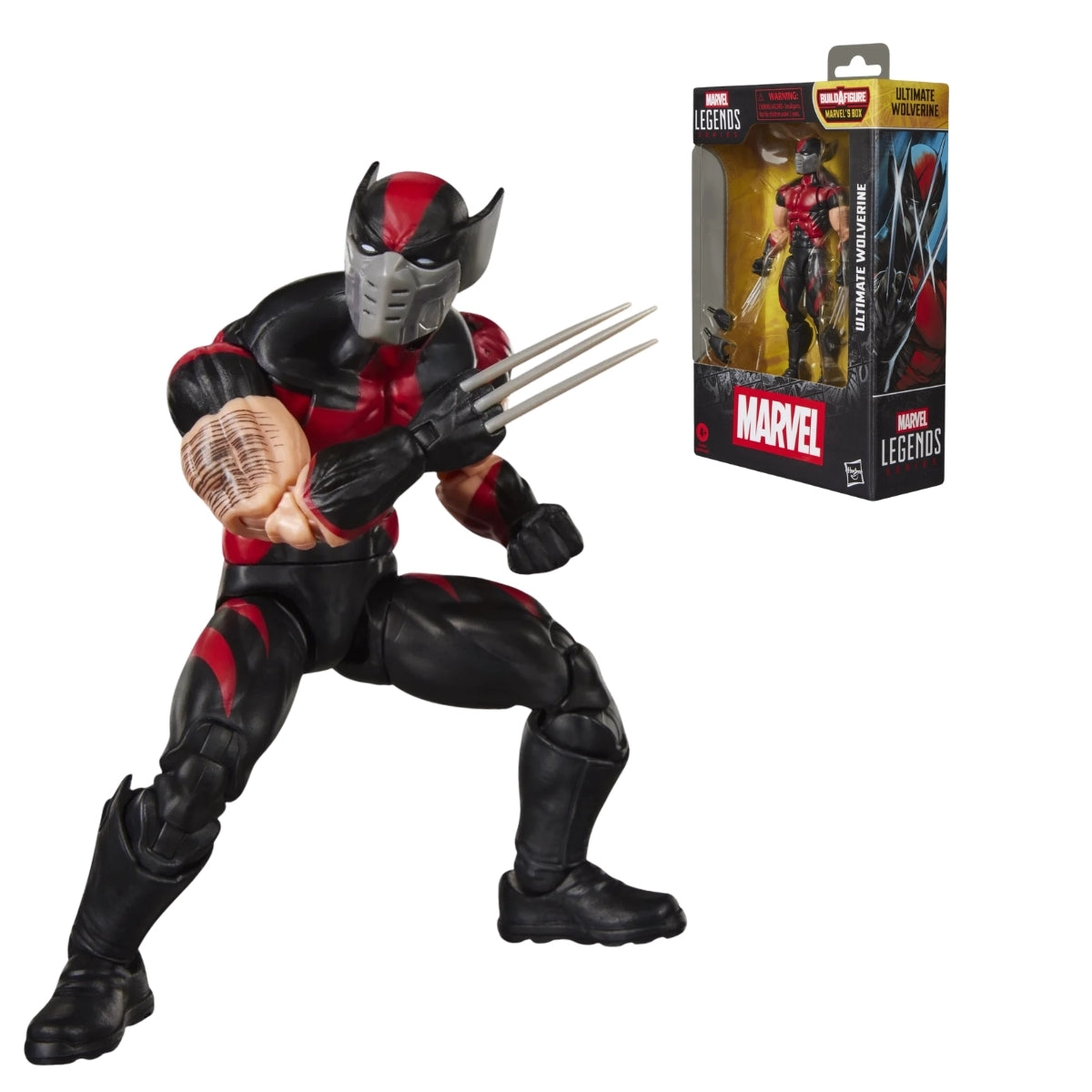 Marvel Legends Ultimate Wolverine Action Figure (Marvel’s Box Build-A-Figure)