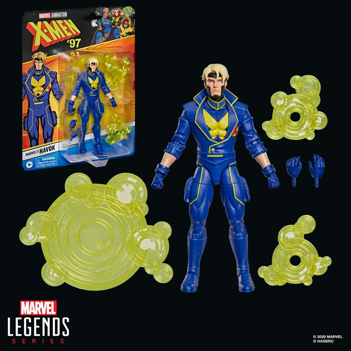 Marvel Legends Series X-Men ‘97 Marvel’s Havok Action Figure