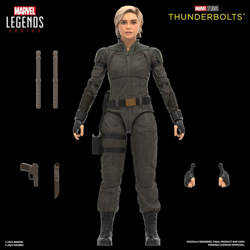 Marvel Legends Thunderbolts Yelena Belova and Red Guardian 6-Inch Action Figures 2-Pack
