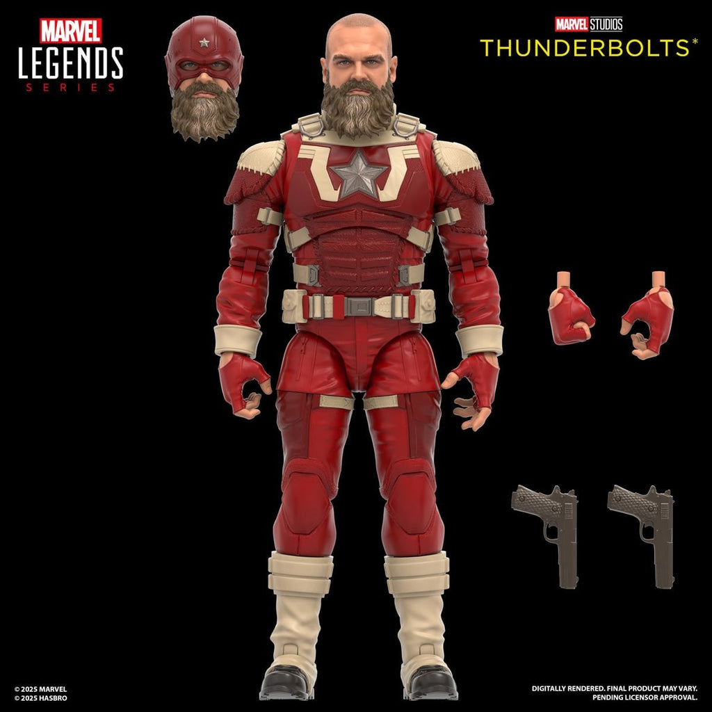 Marvel Legends Thunderbolts Yelena Belova and Red Guardian 6-Inch Action Figures 2-Pack