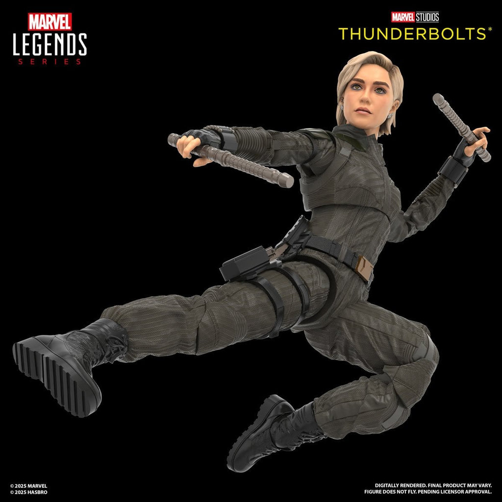 Marvel Legends Thunderbolts Yelena Belova and Red Guardian 6-Inch Action Figures 2-Pack