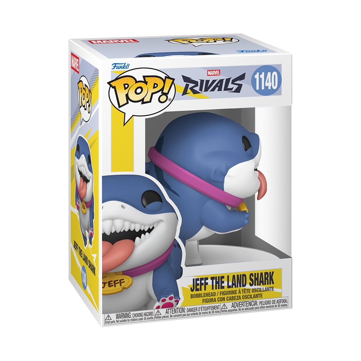 Funko Marvel Rivals Jeff the Land Shark Funko Pop! Vinyl Figure #1140
