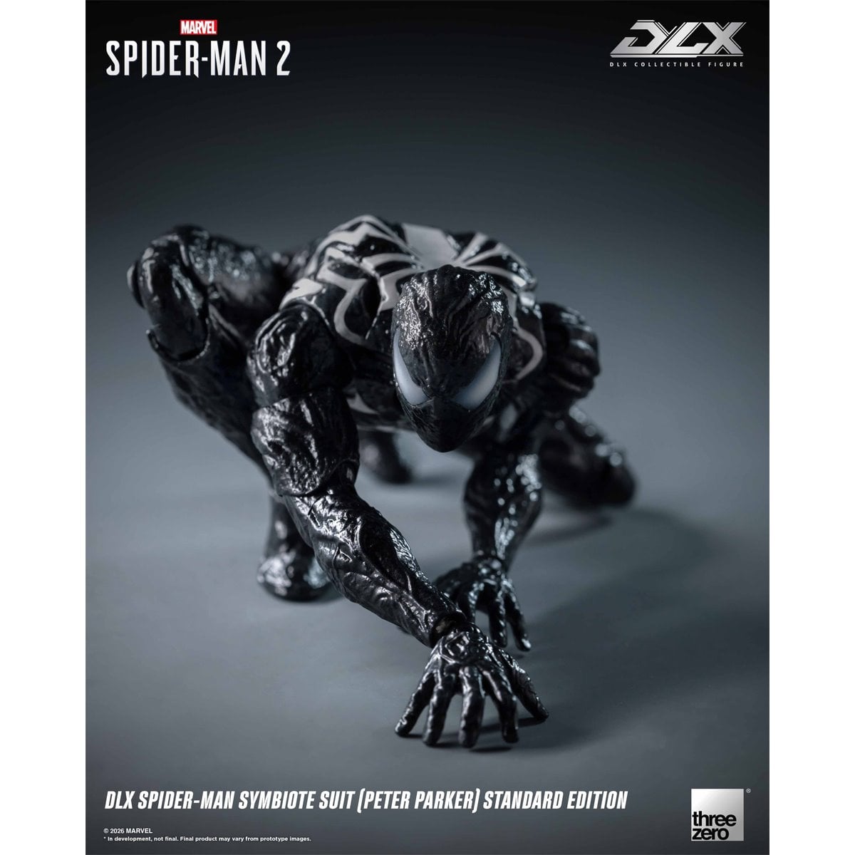Marvel's Spider-Man 2: Spider-Man Symbiote Suit Peter Parker Standard Edition DLX Action Figure