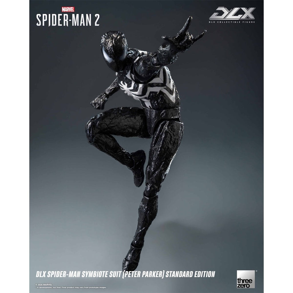Marvel's Spider-Man 2: Spider-Man Symbiote Suit Peter Parker Standard Edition DLX Action Figure