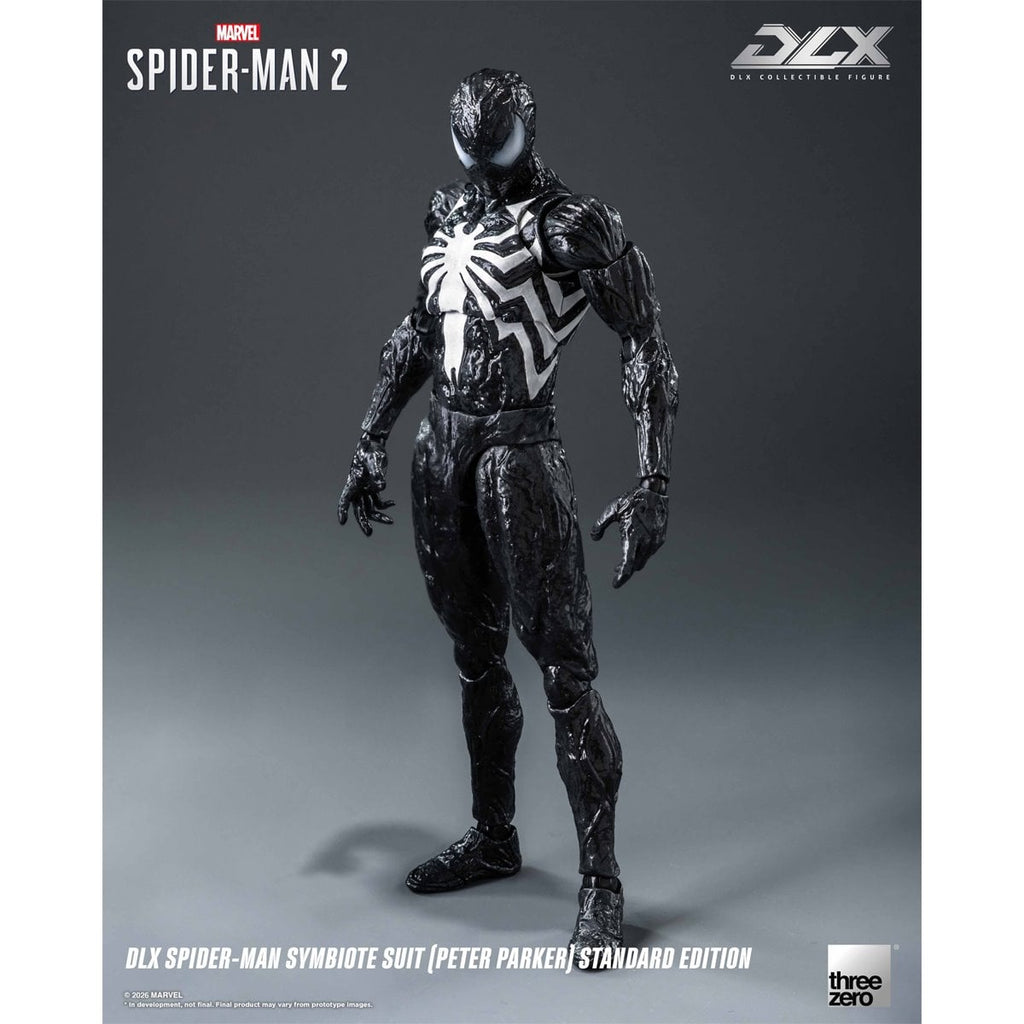 Marvel's Spider-Man 2: Spider-Man Symbiote Suit Peter Parker Standard Edition DLX Action Figure