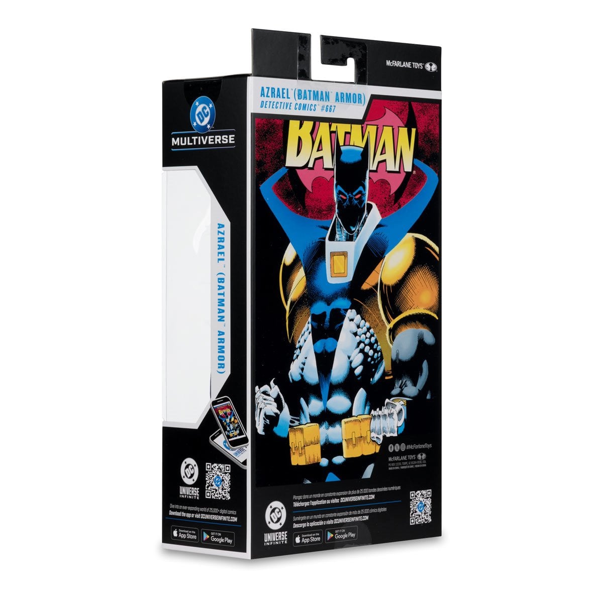 McFarlane DC Multiverse Wave 29 Azrael Batman Armor Detective Comics #667 7-Inch Scale Action Figure