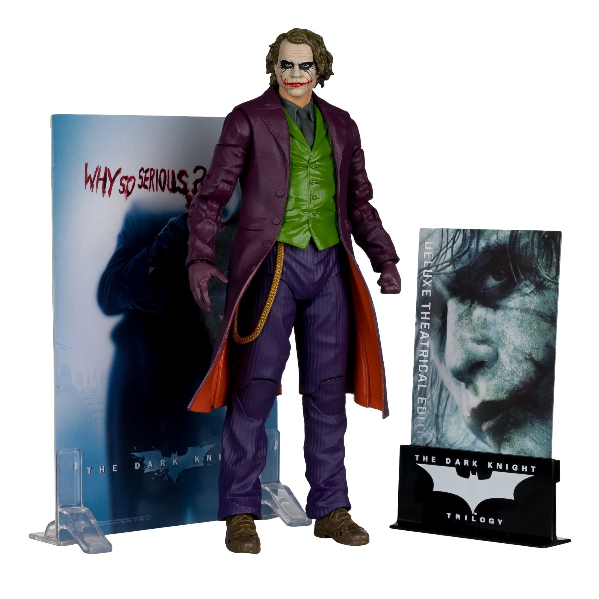 McFarlane DC Multiverse Joker (The Dark Knight) Deluxe Theatrical Edition Action Figure