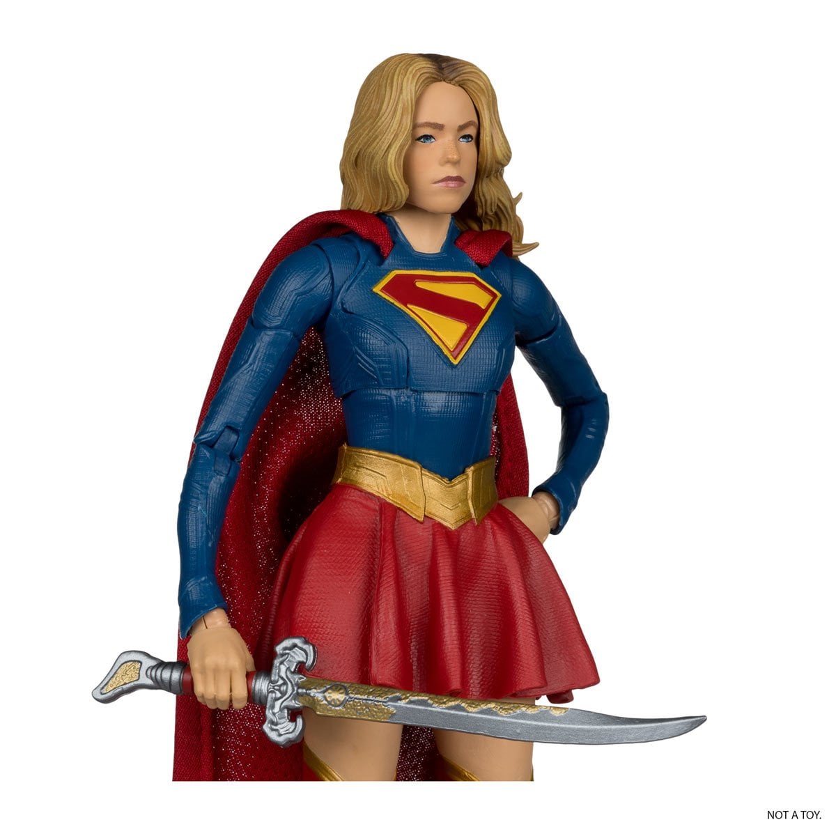 McFarlane DC Multiverse Deluxe Theatrical Edition Wave 4 Supergirl Movie Supergirl and Baby Krypto 7-Inch Scale Action Figure