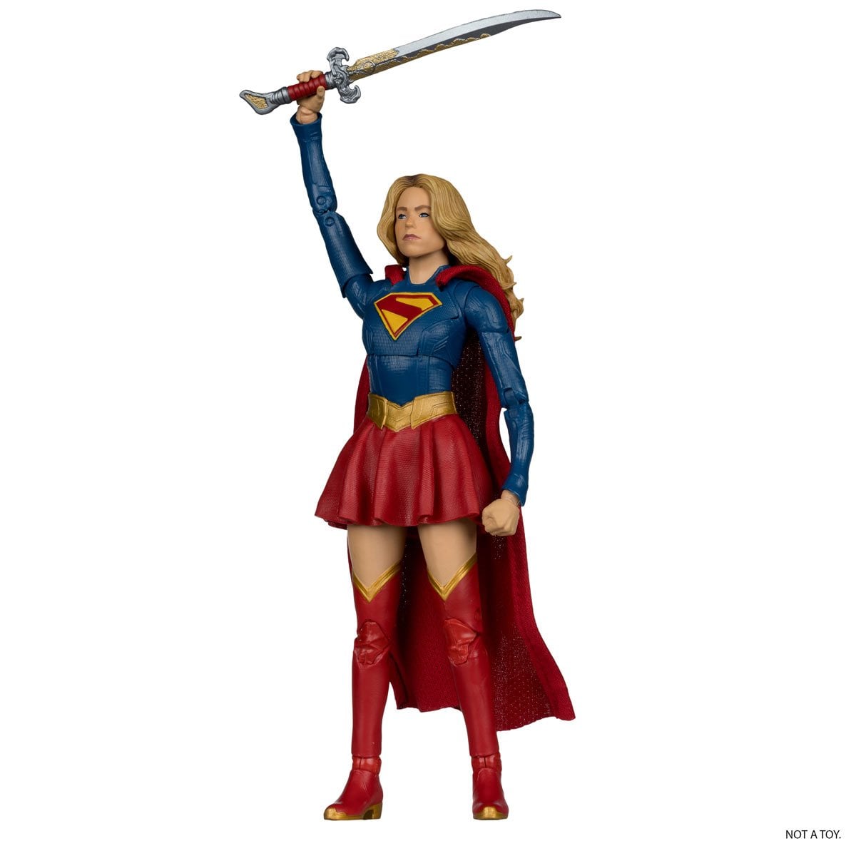 McFarlane DC Multiverse Deluxe Theatrical Edition Wave 4 Supergirl Movie Supergirl and Baby Krypto 7-Inch Scale Action Figure