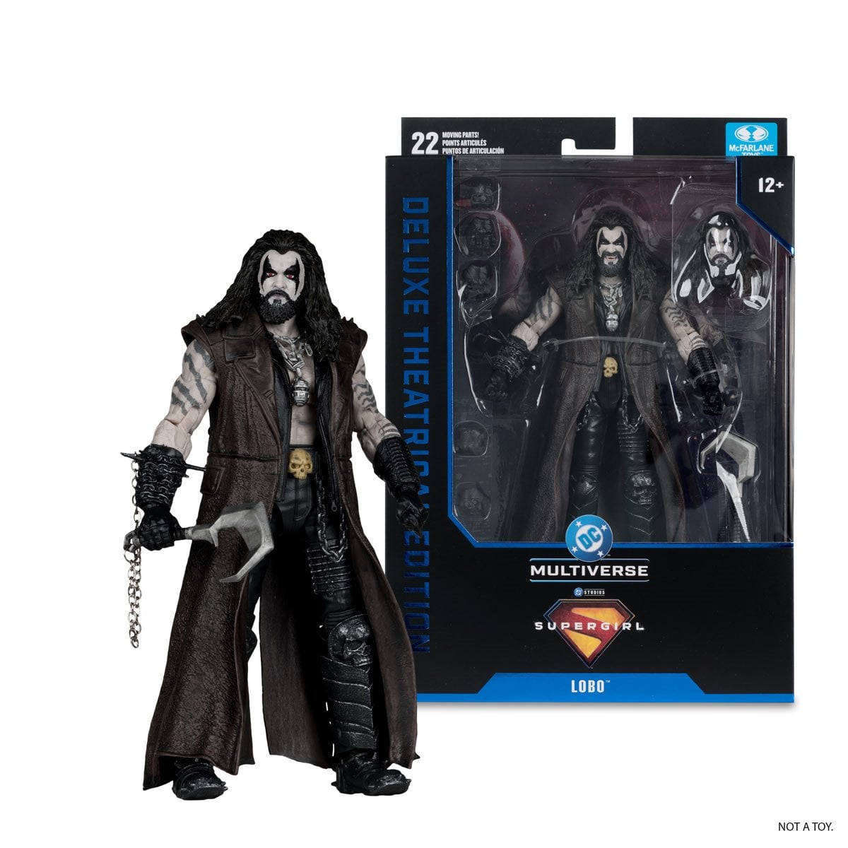 McFarlane DC Multiverse Deluxe Theatrical Edition Wave 4 Supergirl Movie Lobo 7-Inch Scale Action Figure