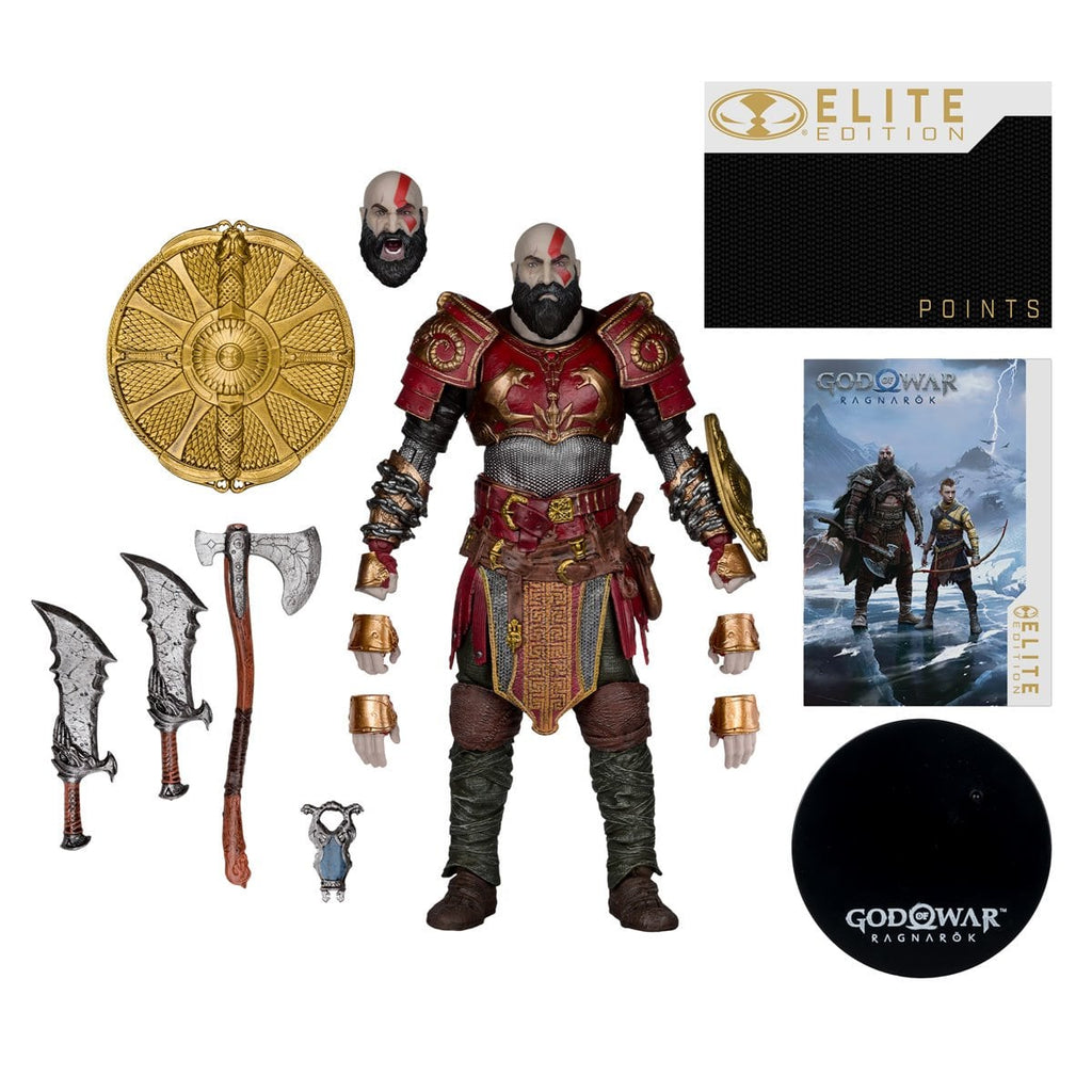 McFarlane Elite Edition Kratos with Ares Armor 7-Inch Deluxe Action Figure