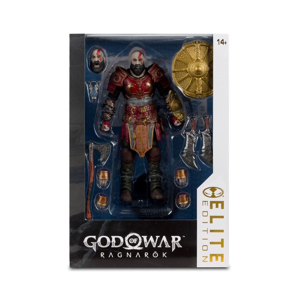 McFarlane Elite Edition Kratos with Ares Armor 7-Inch Deluxe Action Figure