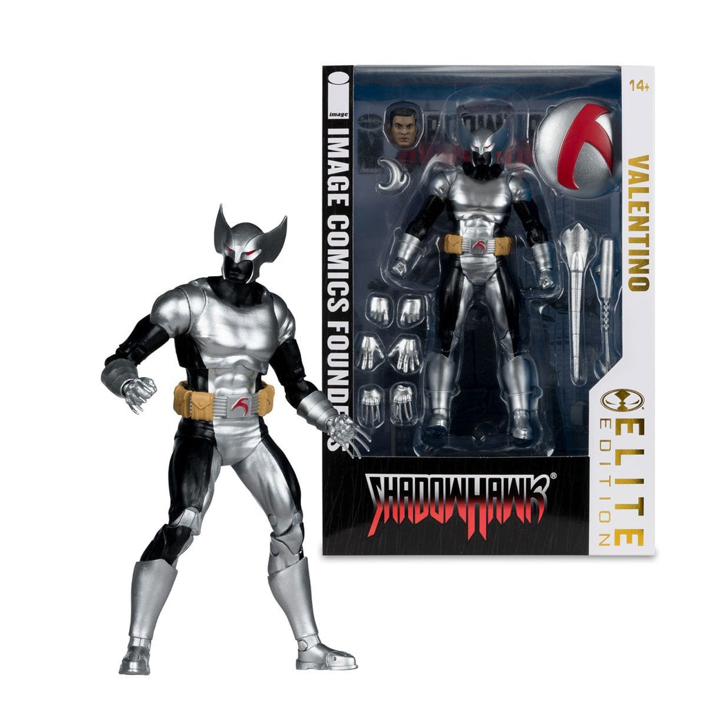 McFarlane Elite Edition ShadowHawk Image Comics Founders Series 7-Inch Deluxe Action Figure