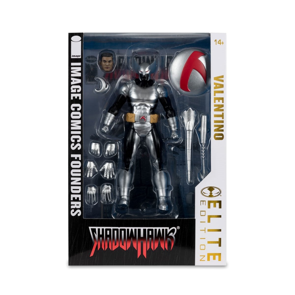 McFarlane Elite Edition ShadowHawk Image Comics Founders Series 7-Inch Deluxe Action Figure