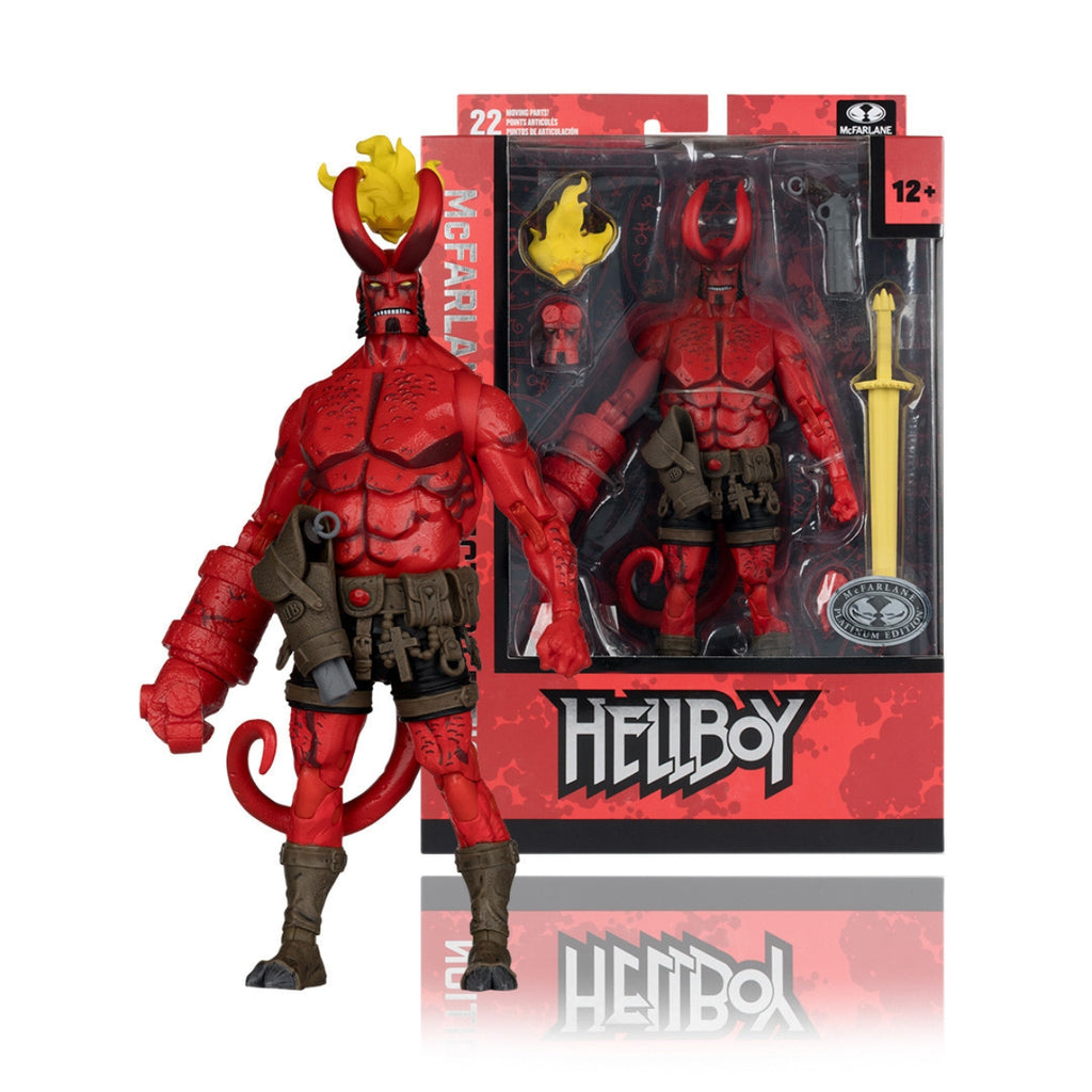McFarlane Collector Edition Hellboy #60 (Platinum Edition Chase) 7-Inch Scale Action Figure