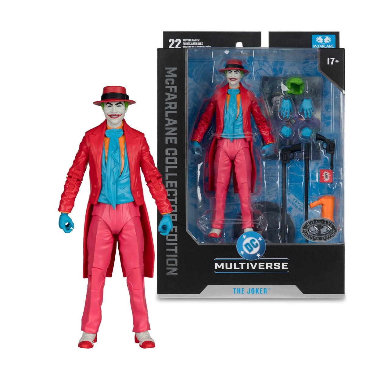 McFarlane DC Multiverse Collector Edition Wave 14 The Joker (Platinum Edition Chase) Action Figure